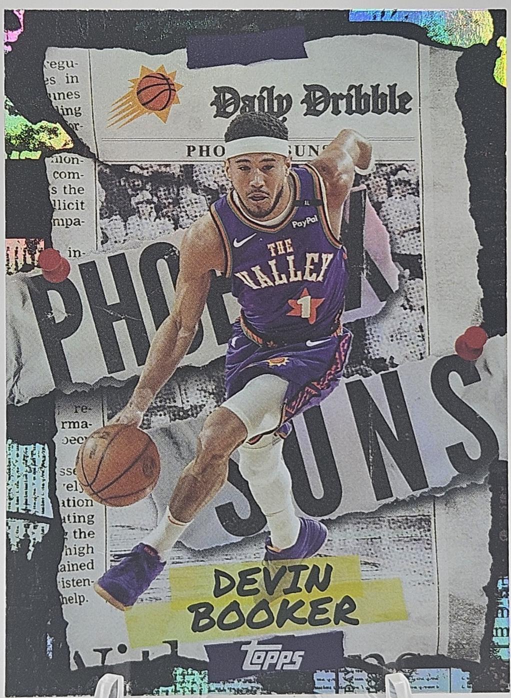 2025 Topps The Daily Dribble Devin Booker #DD-16 card