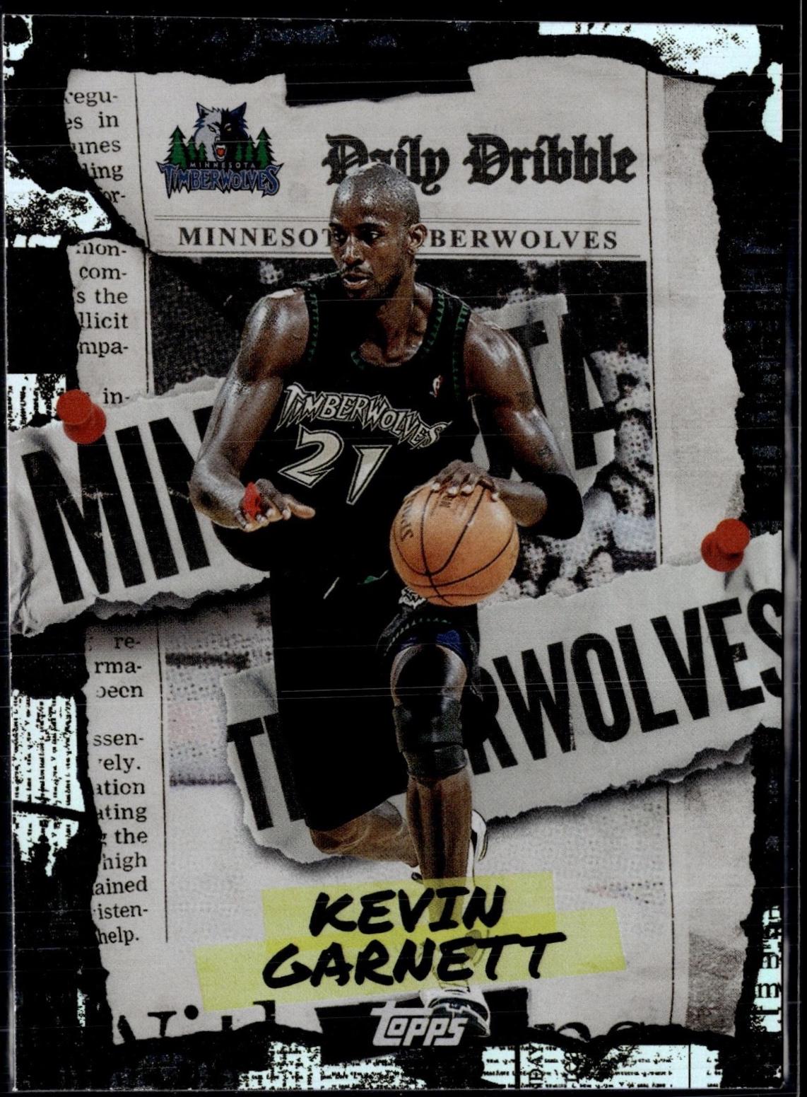 2025 Topps The Daily Dribble Kevin Garnett #DD-27 card
