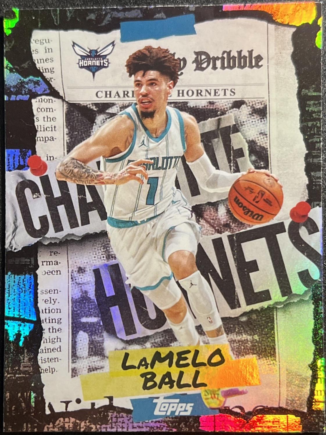 2025 Topps The Daily Dribble LaMelo Ball #DD-25 card