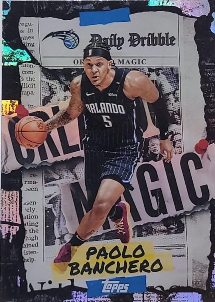 2025 Topps The Daily Dribble Paolo Banchero #DD-20 card