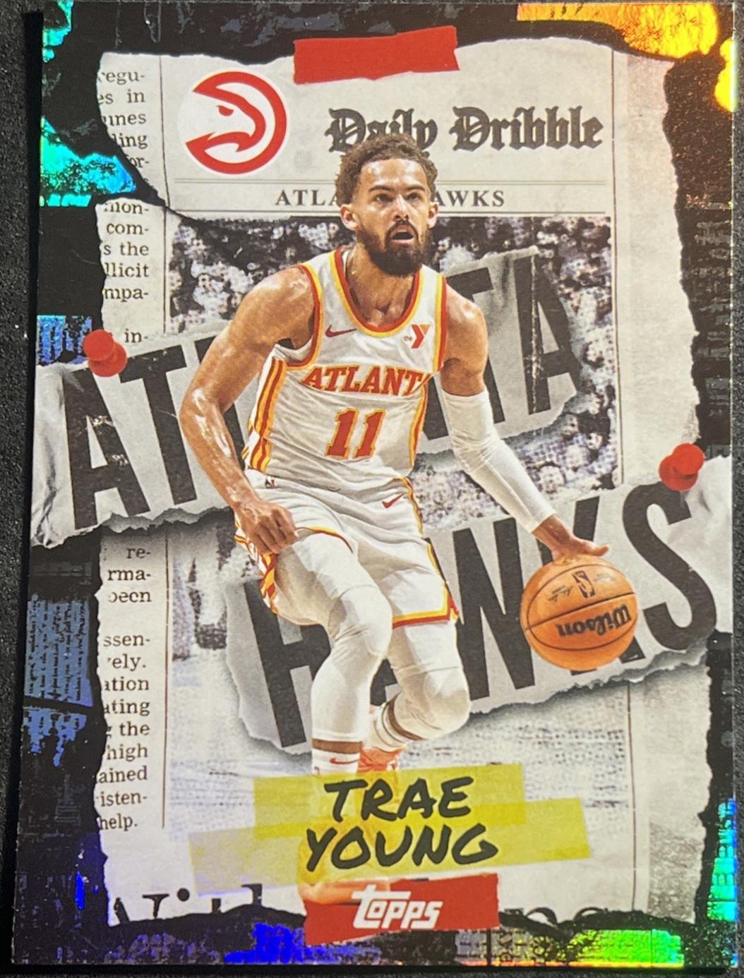 2025 Topps The Daily Dribble Trae Young #DD-23 card