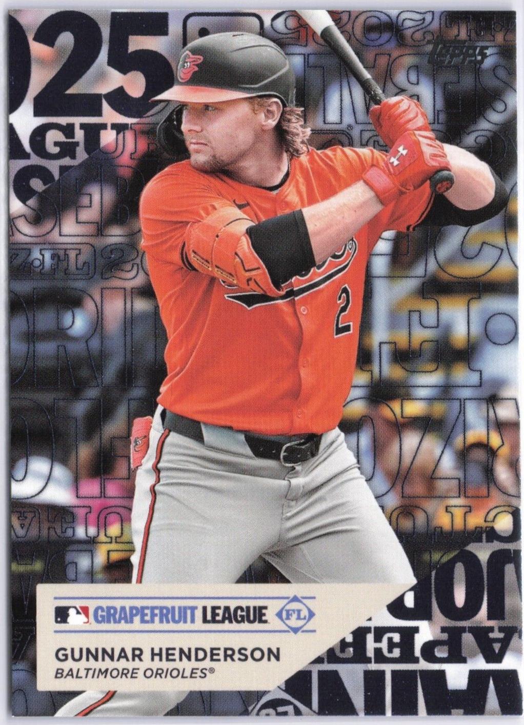 2025 Topps Training Ground Gunnar Henderson #TG-12 card