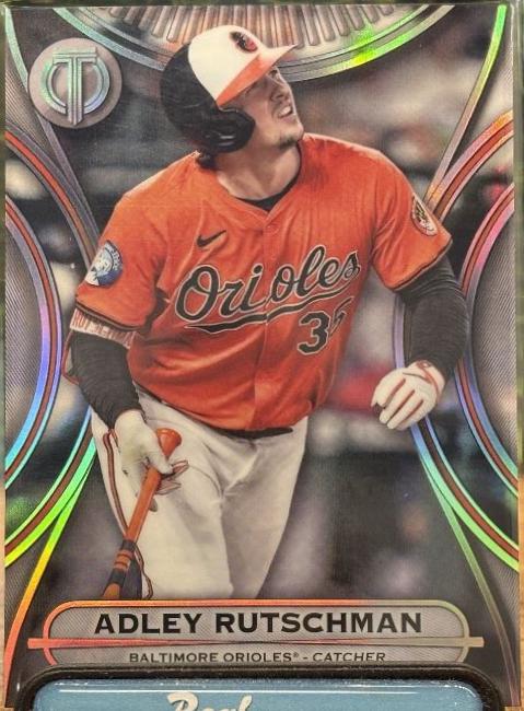 2025 Topps Tribute Adley Rutschman #77 card