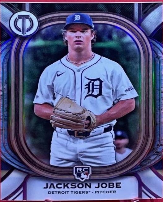 2025 Topps Tribute Jackson Jobe #100 card