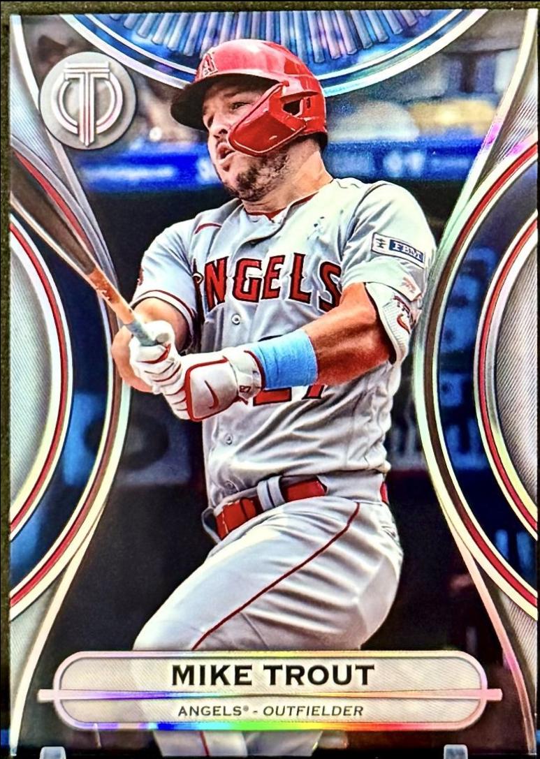 2025 Topps Tribute Mike Trout #19 card