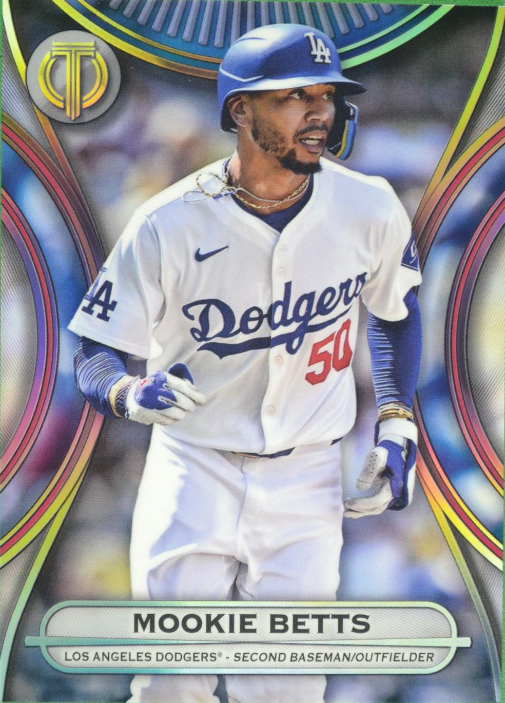 2025 Topps Tribute Mookie Betts #80 card