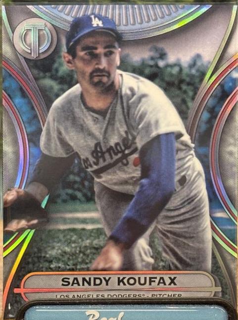 2025 Topps Tribute Sandy Koufax #41 card