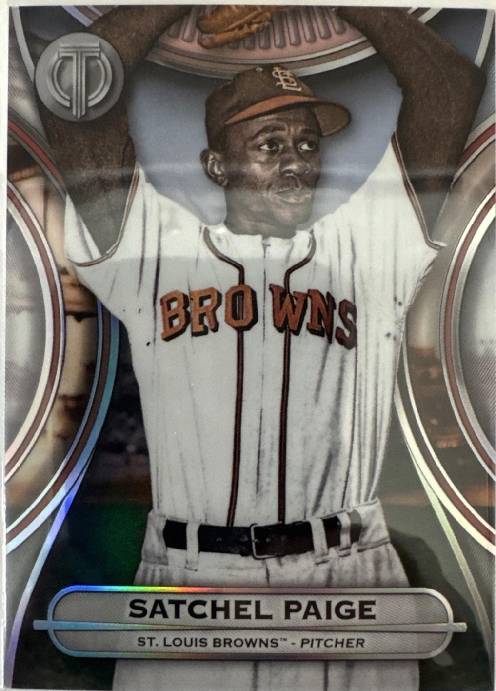 2025 Topps Tribute Satchel Paige #12 card