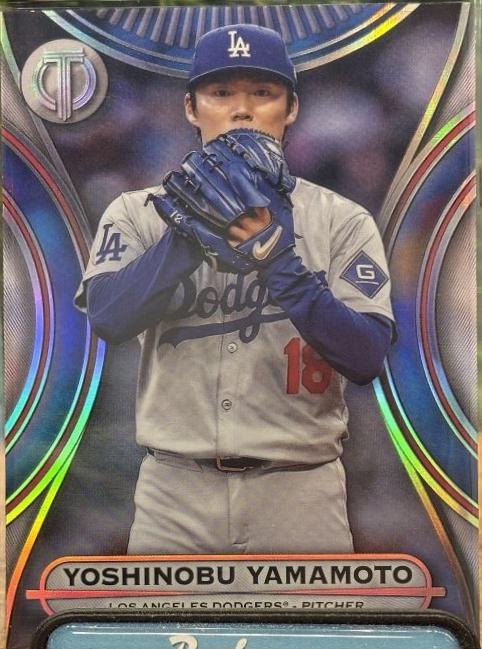 2025 Topps Tribute Yoshinobu Yamamoto #59 card