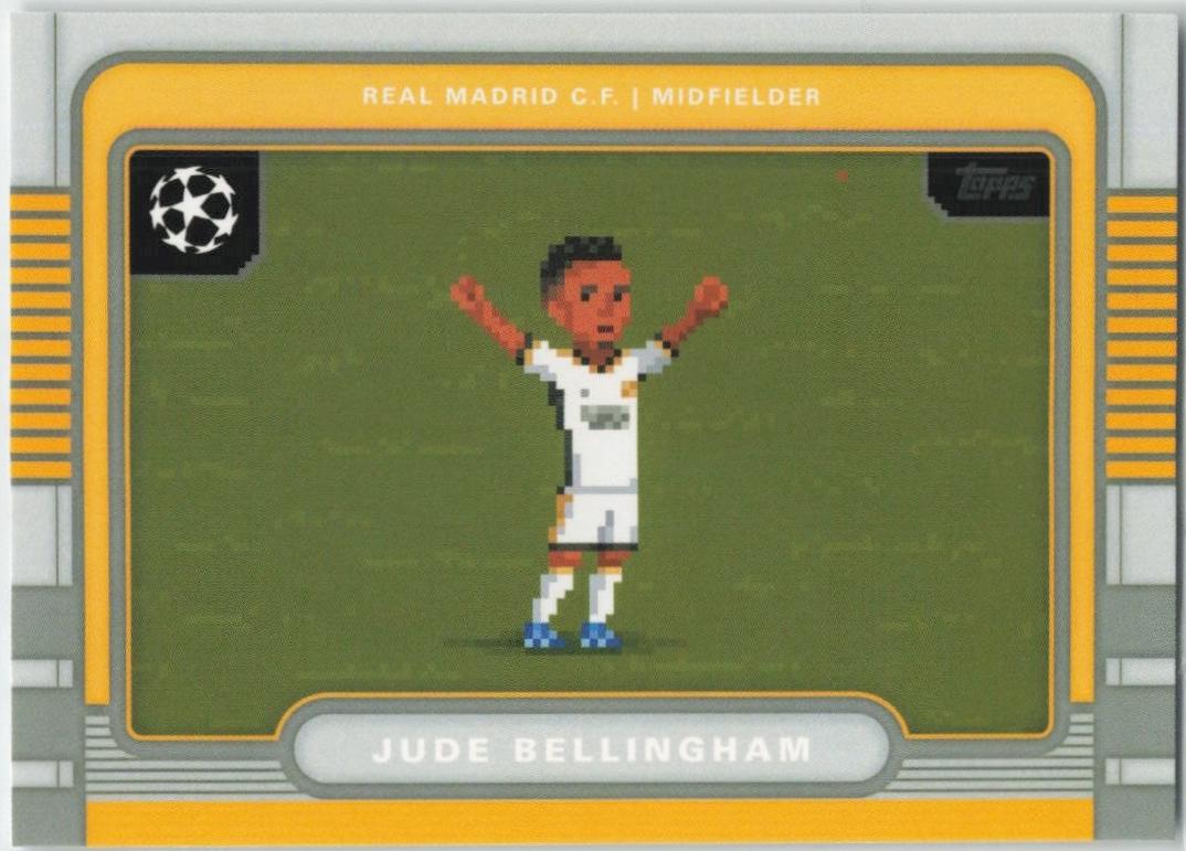2025 Topps UEFA 8Bit Shots Jude Bellingham #8B-3 card