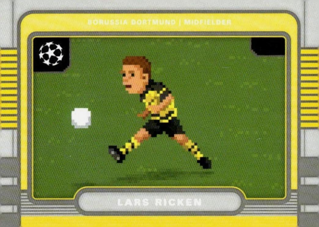 2025 Topps UEFA 8Bit Shots Lars Ricken #8B-12 card