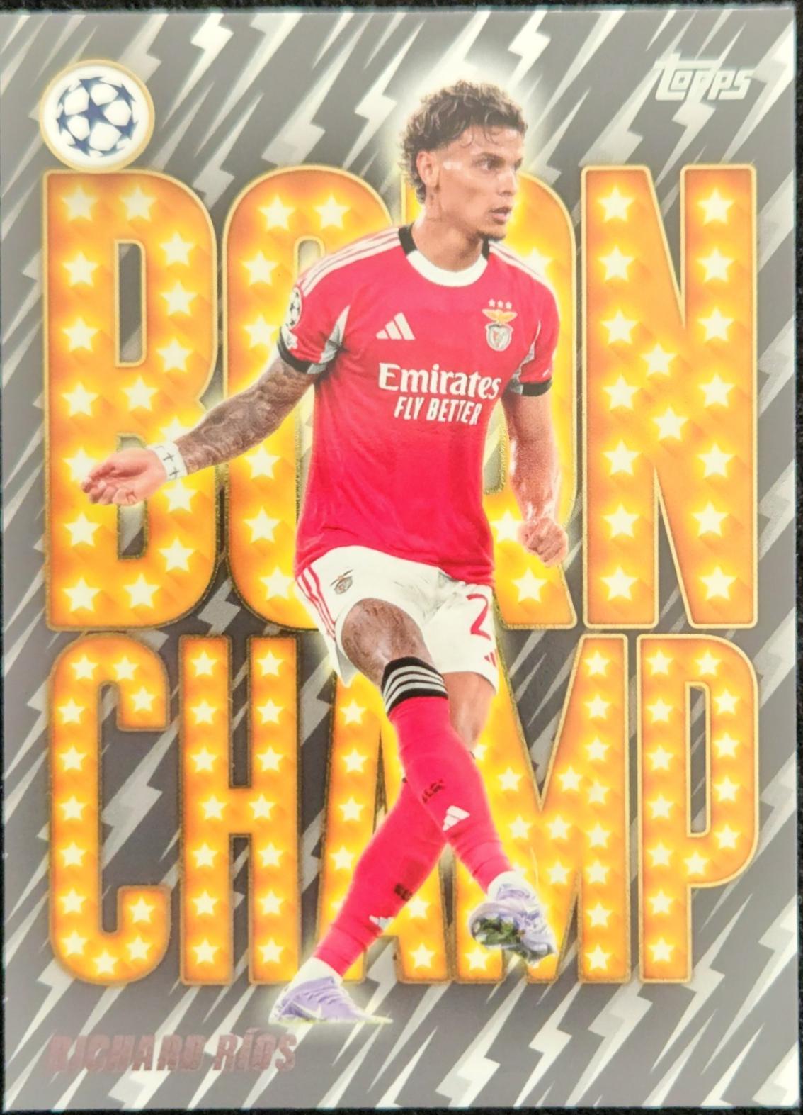2025 Topps UEFA Born Champ Richard Rios #BC-13 card