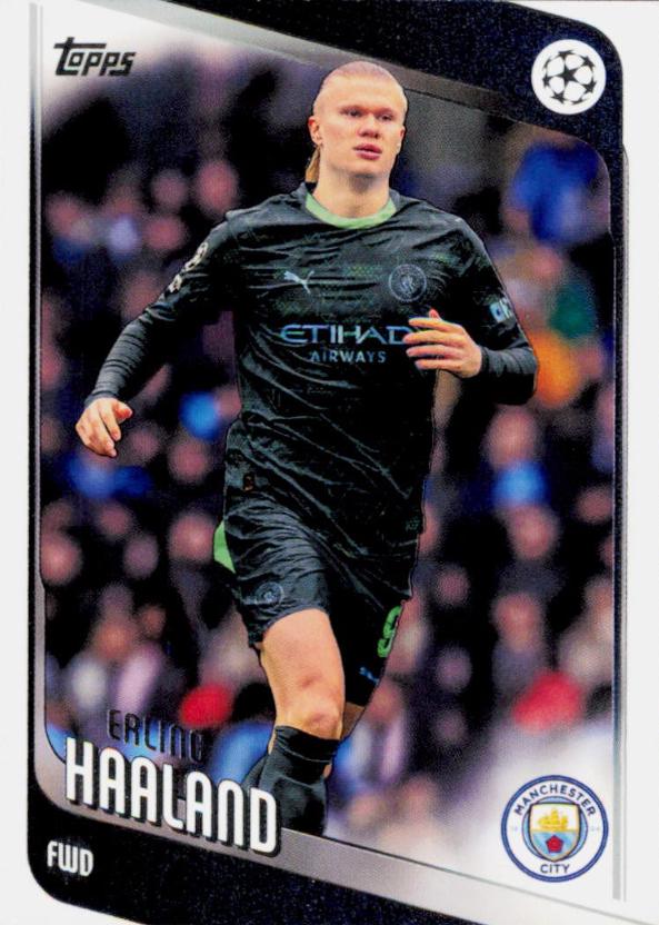 2025 Topps UEFA Erling Haaland #181 card