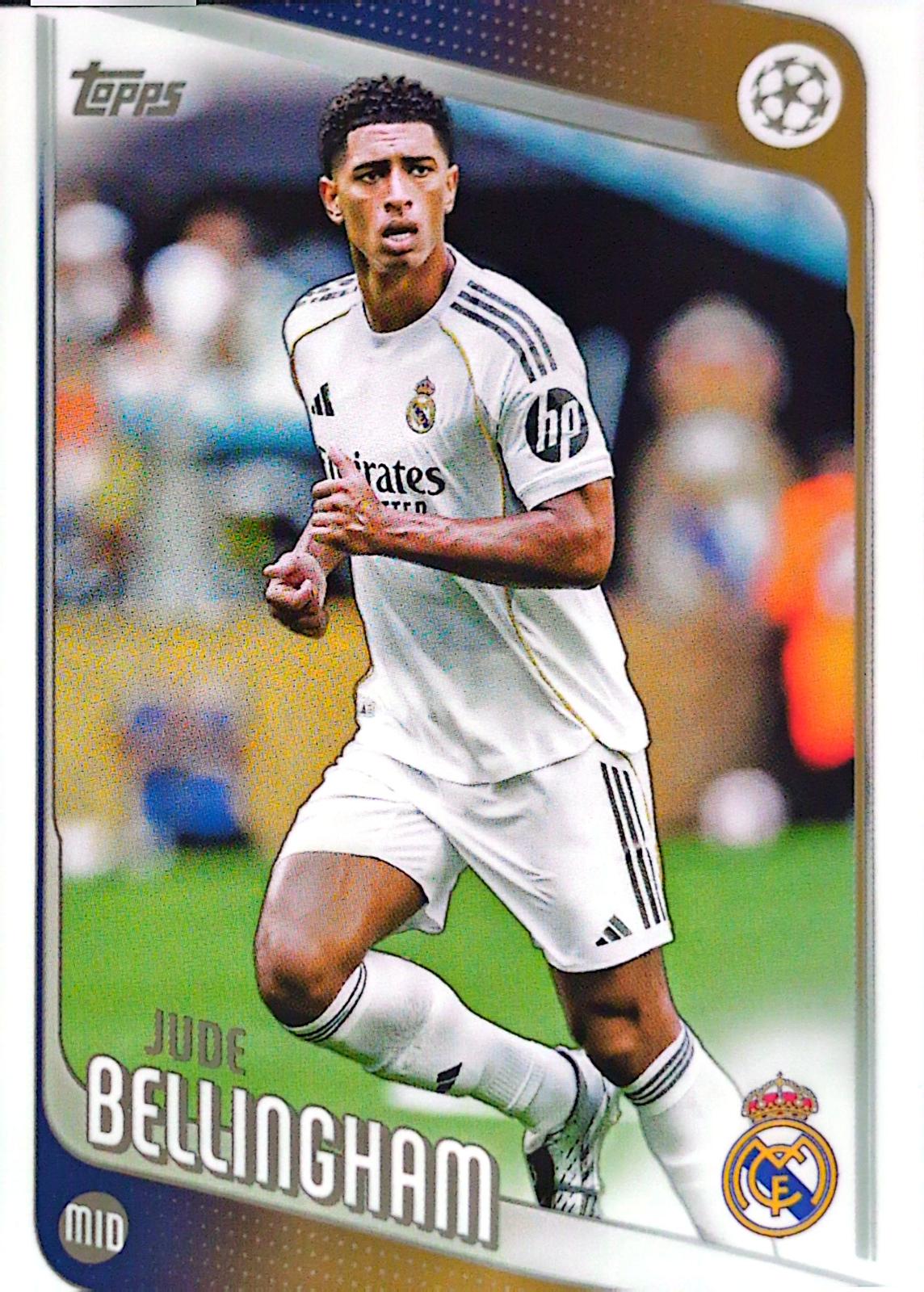 2025 Topps UEFA Jude Bellingham #64 card