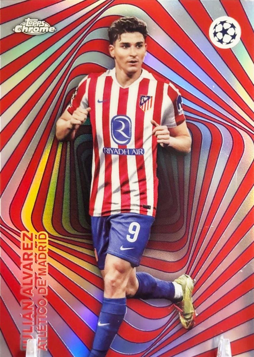 2025 Topps UEFA Mindgame Julian Alvarez #MG-3 card