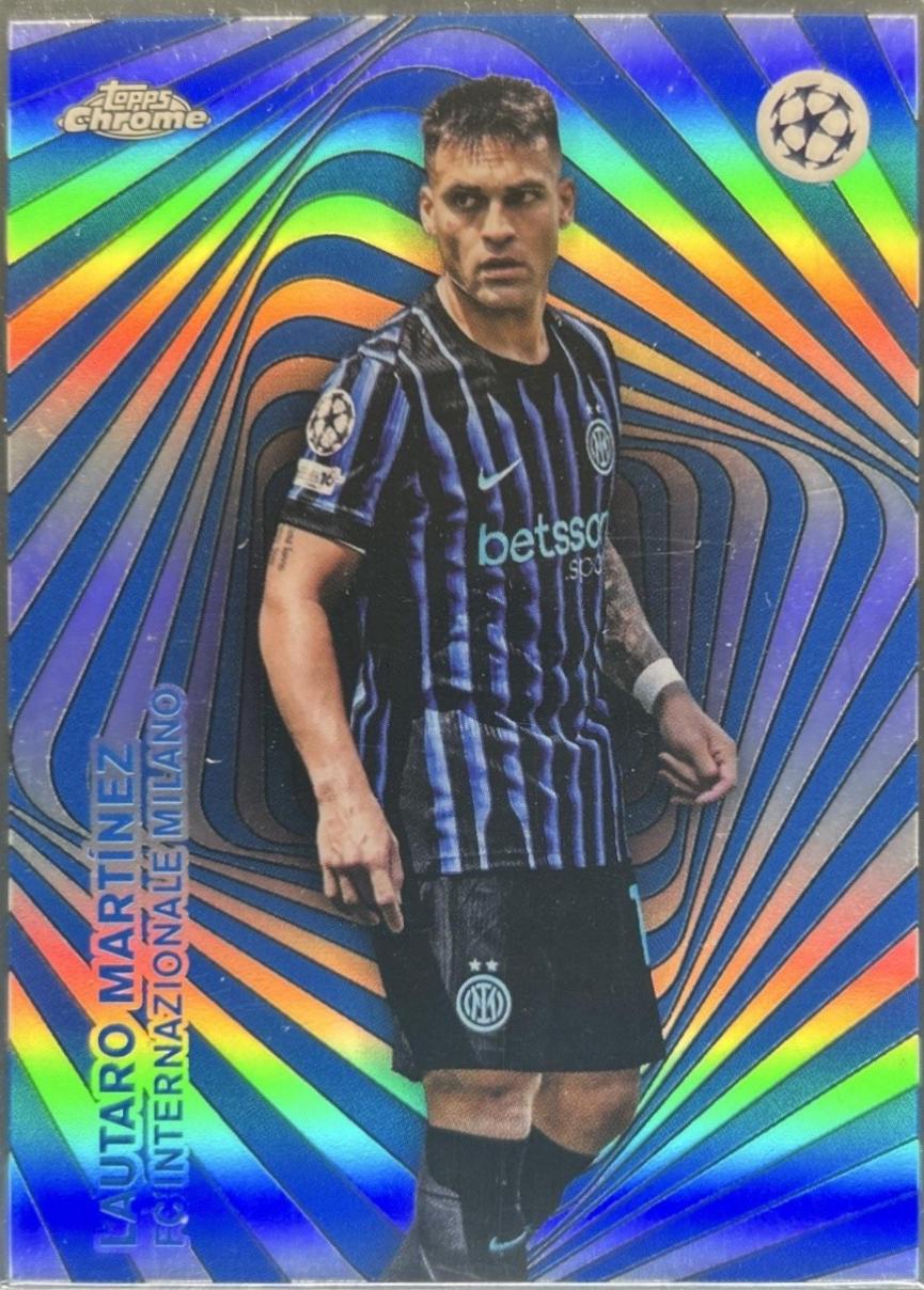 2025 Topps UEFA Mindgame Lautaro Martinez #MG-12 card