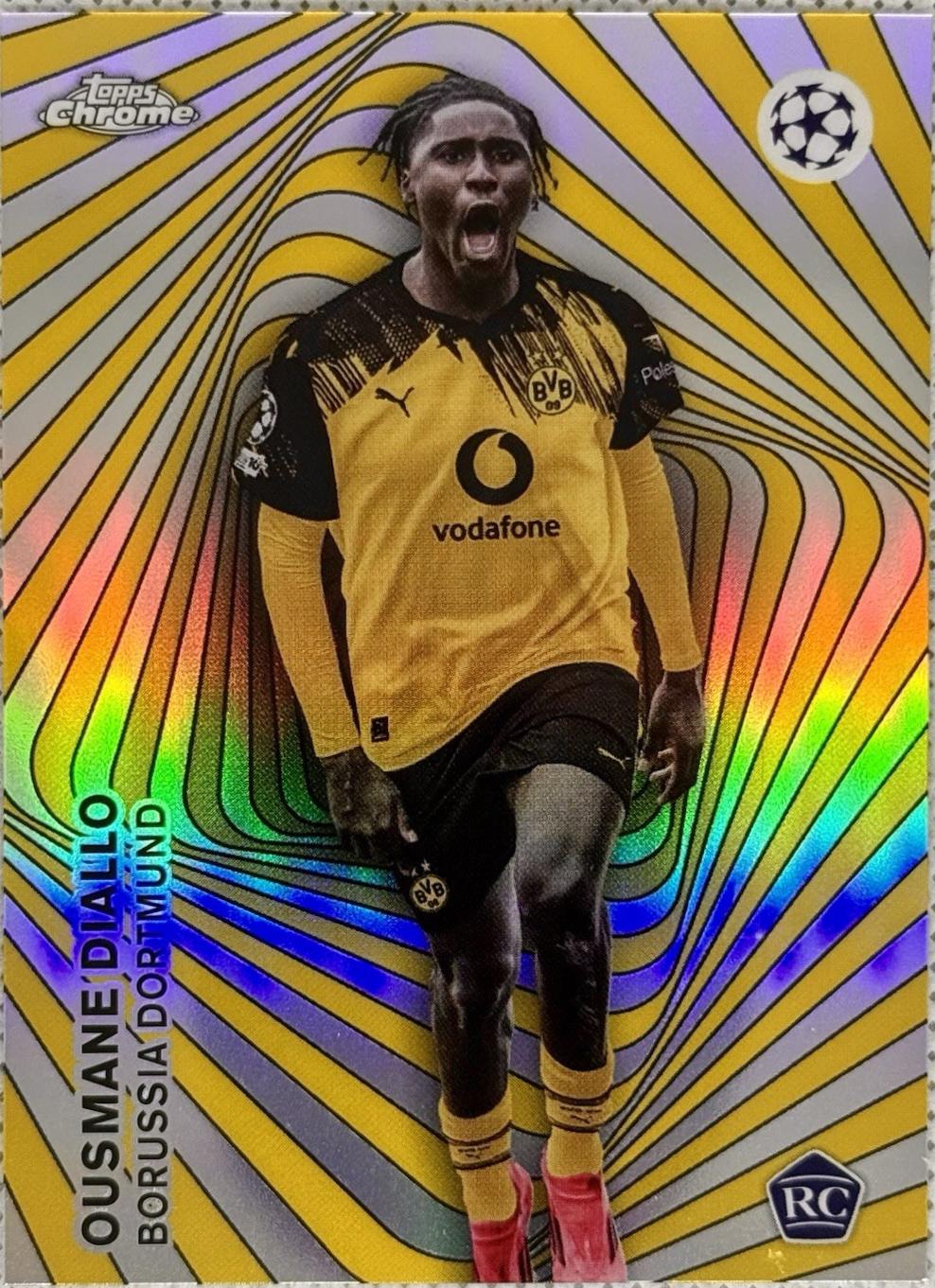 2025 Topps UEFA Mindgame Ousmane Diallo #MG-15 card