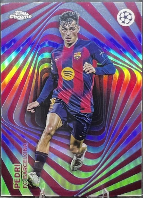 2025 Topps UEFA Mindgame Pedri #MG-1 card