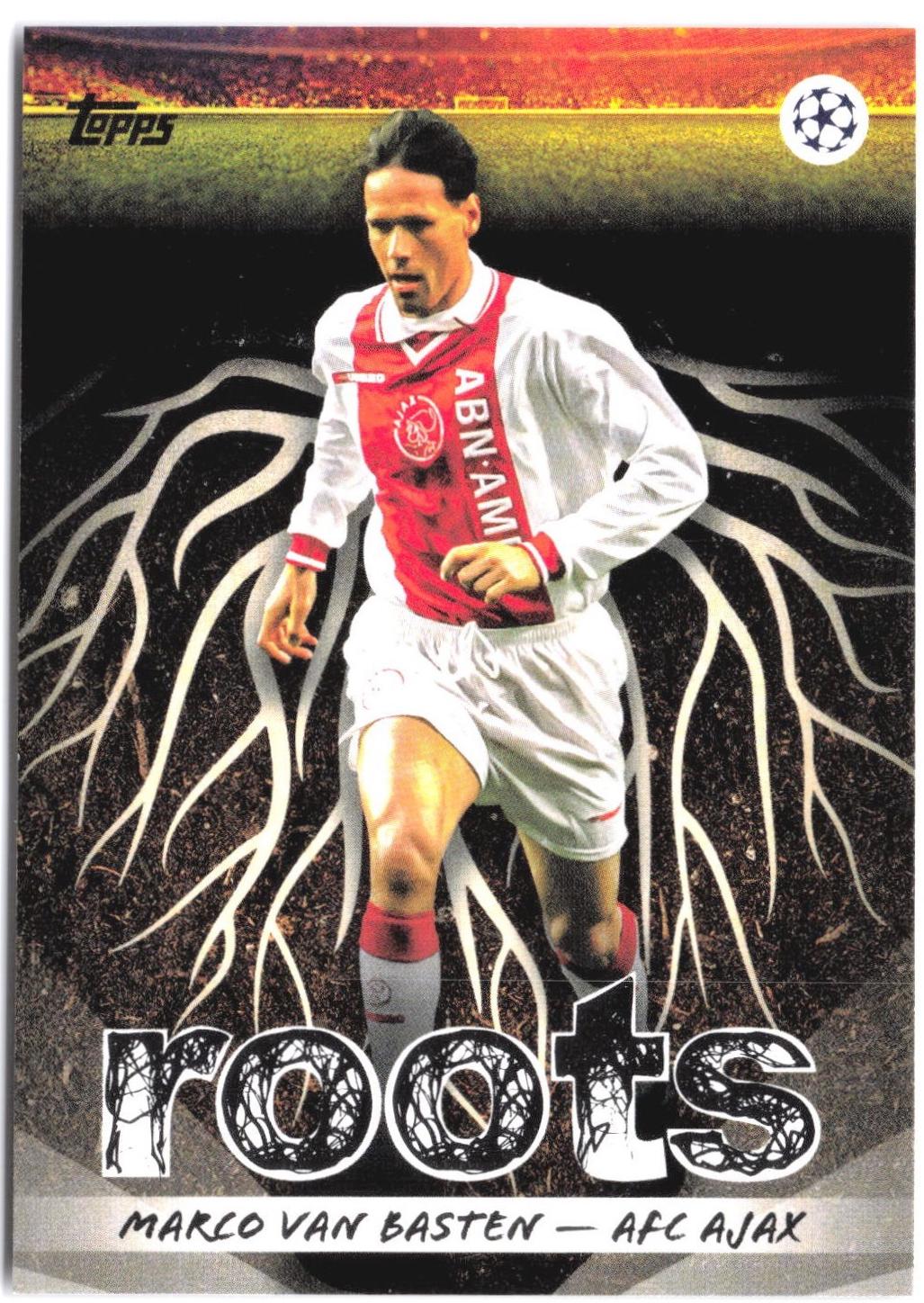 2025 Topps UEFA Roots Marco van Basten #RT-17 card