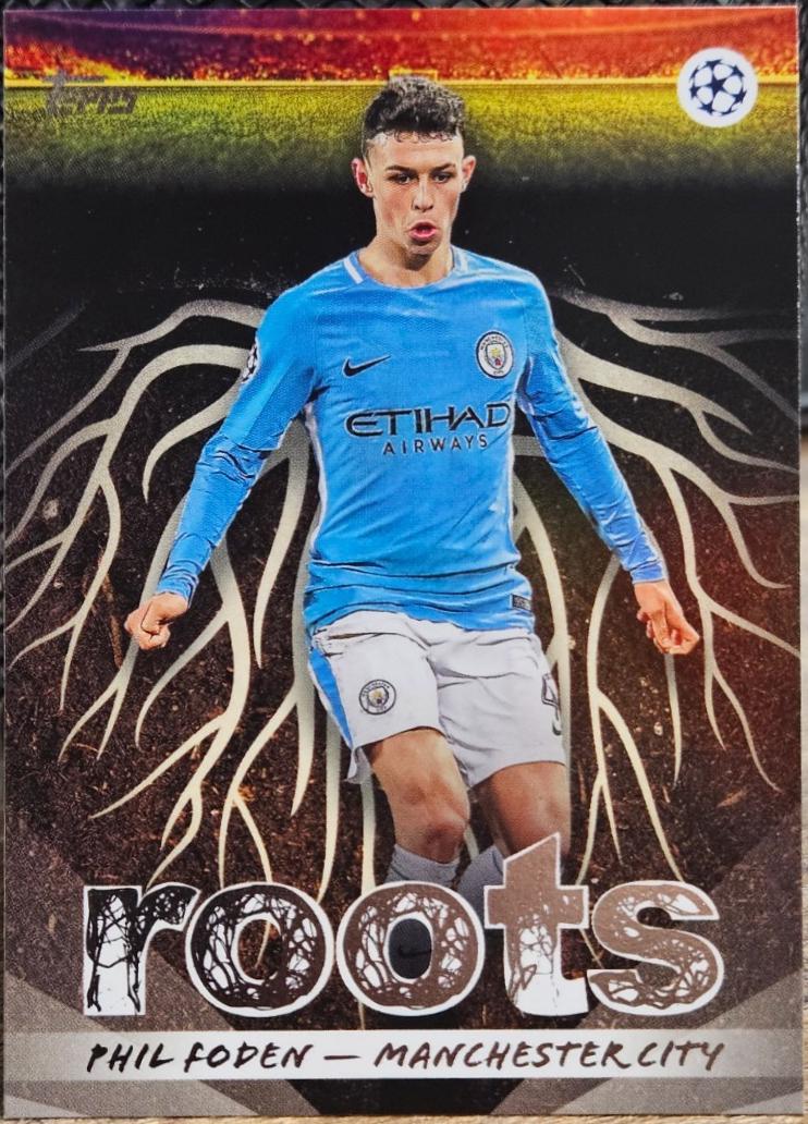 2025 Topps UEFA Roots Phil Foden #RT-11 card