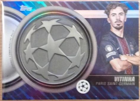 2025 Topps UEFA Starball Commemorative Relic Vitinha #SCR-VI card