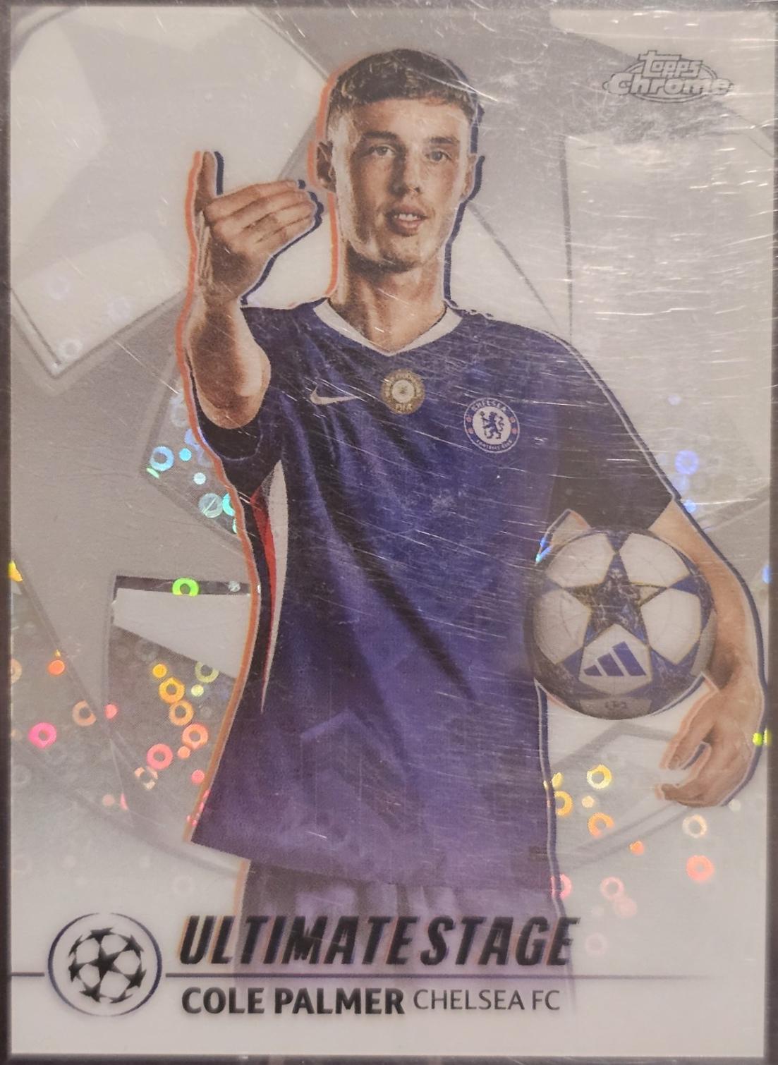 2025 Topps UEFA Ultimate Stage Chrome Cole Palmer #US-13 card