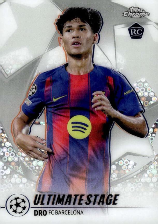 2025 Topps UEFA Ultimate Stage Chrome Dro #US-15 card