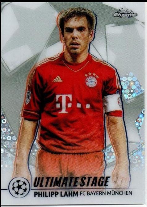 2025 Topps UEFA Ultimate Stage Chrome Philipp Lahm #US-34 card