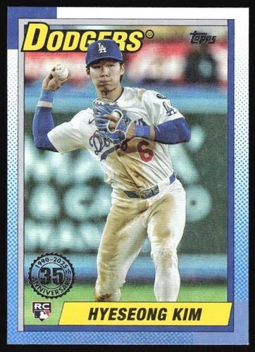 2025 Topps Update 1990 Hyeseong Kim #U90-13 card