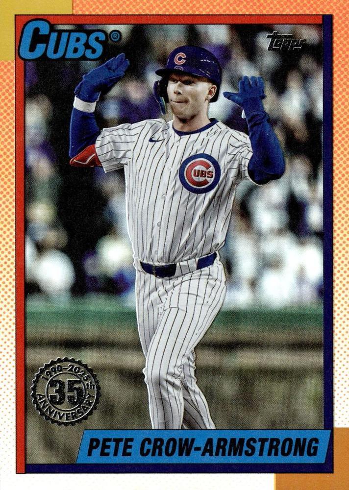 2025 Topps Update 1990 Pete Crow-Armstrong #U90-7 card