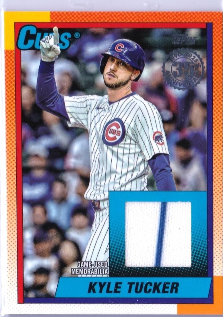 2025 Topps Update 1990 Relics Kyle Tucker #90RU-KT card