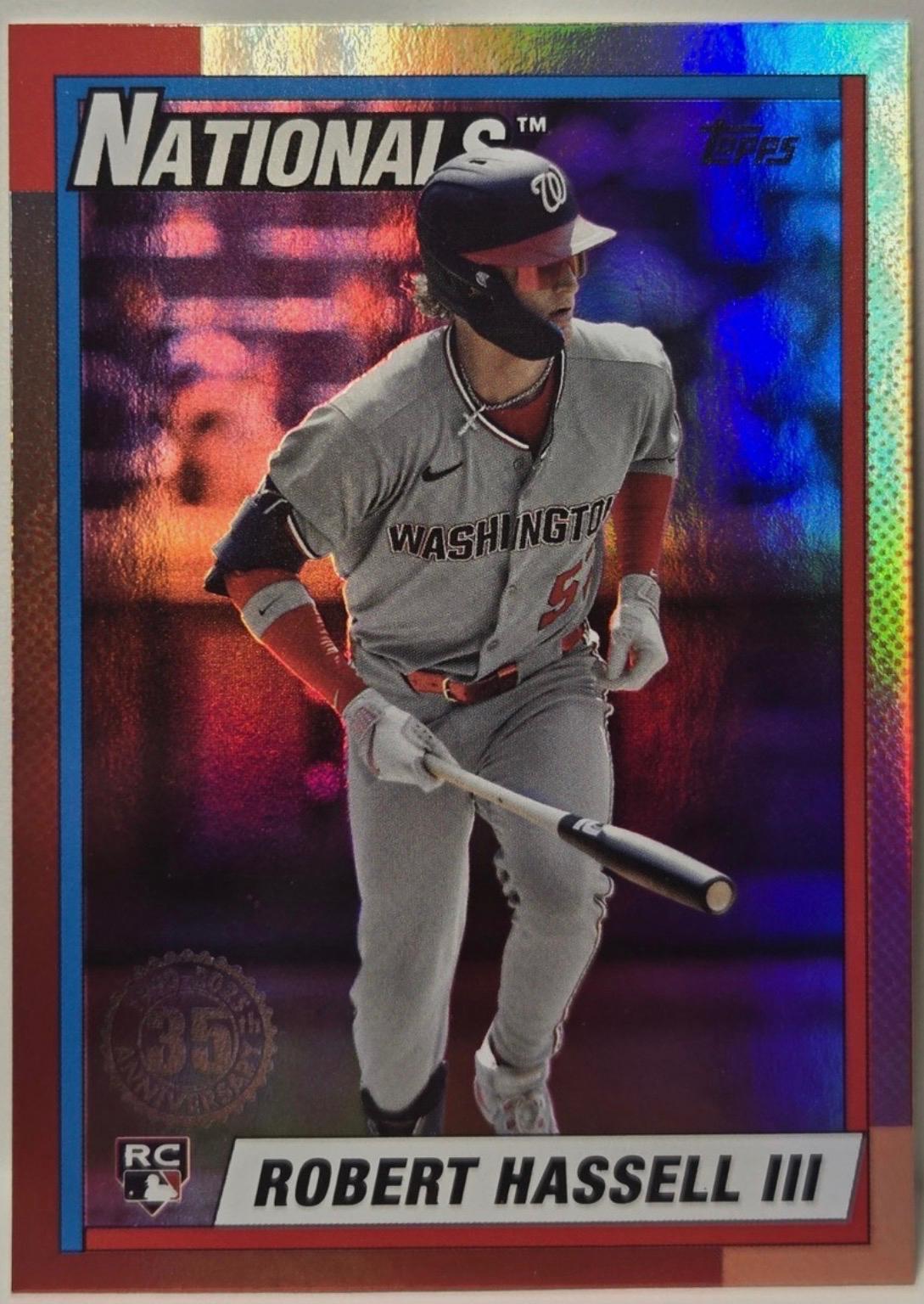 2025 Topps Update 1990 Robert Hassell III #U90-41 card