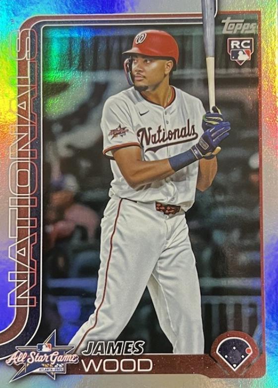 2025 Topps Update All-Star Game James Wood #ASG-29 card