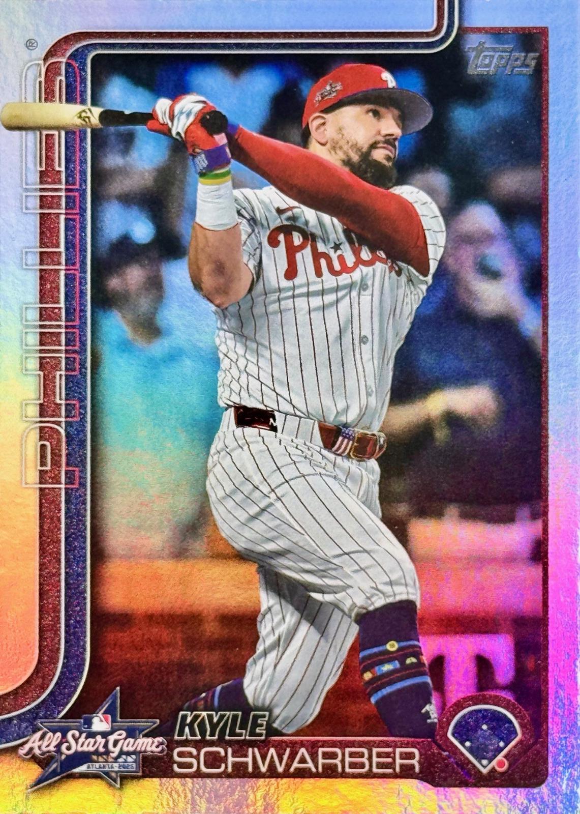 2025 Topps Update All-Star Game Kyle Schwarber #ASG-19 card
