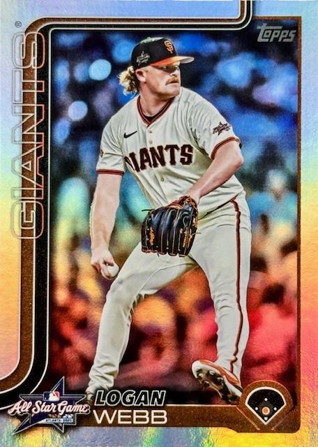 2025 Topps Update All-Star Game Logan Webb #ASG-48 card