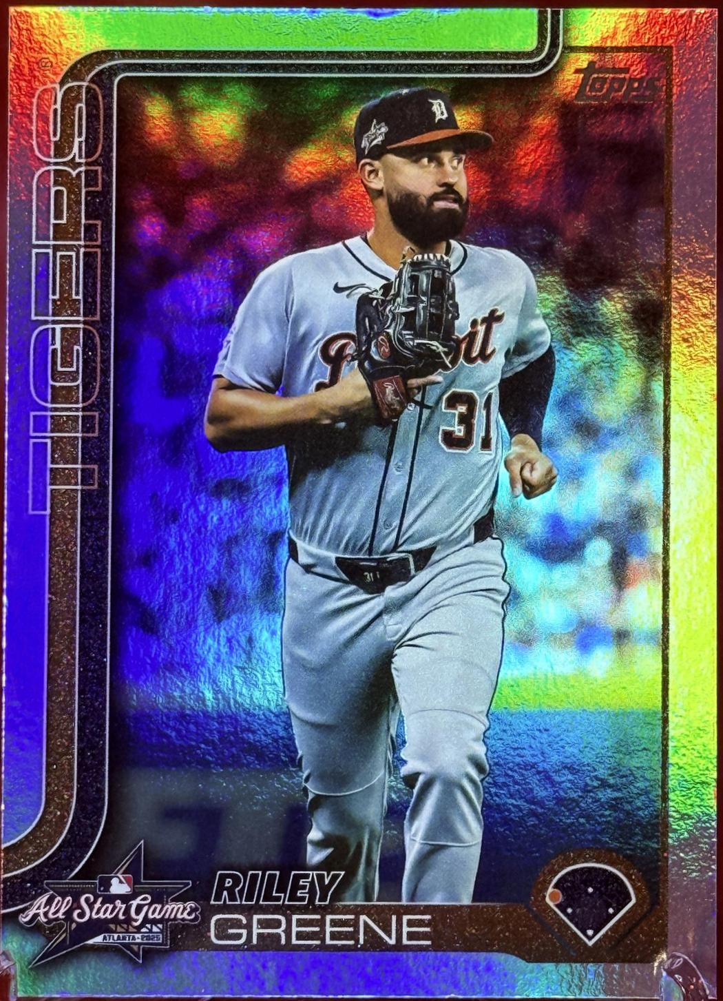 2025 Topps Update All-Star Game Riley Greene #ASG-12 card