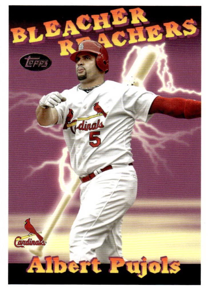 2025 Topps Update Bleacher Reachers Albert Pujols #BR-12 card