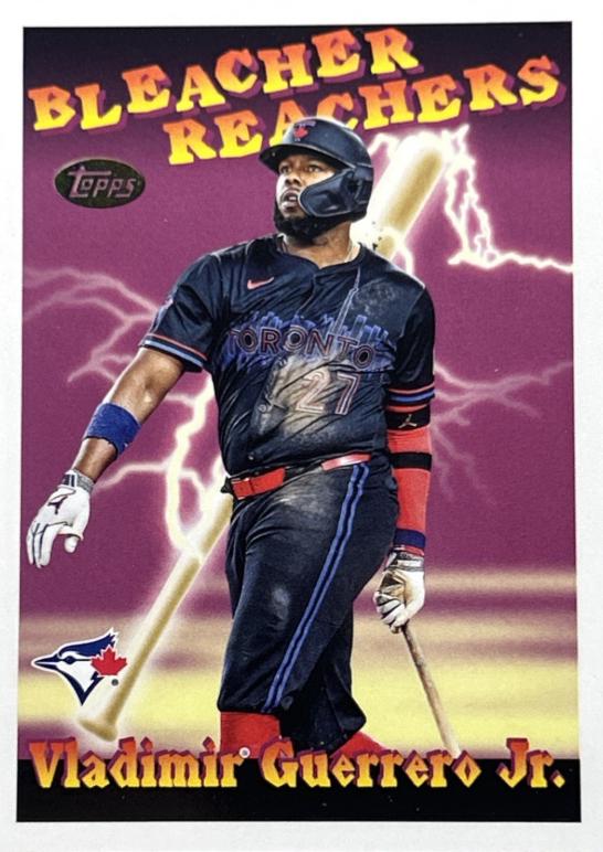 2025 Topps Update Bleacher Reachers Vladimir Guerrero Jr. #BR-9 card