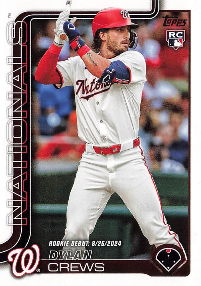 2025 Topps Update Dylan Crews #US223 card