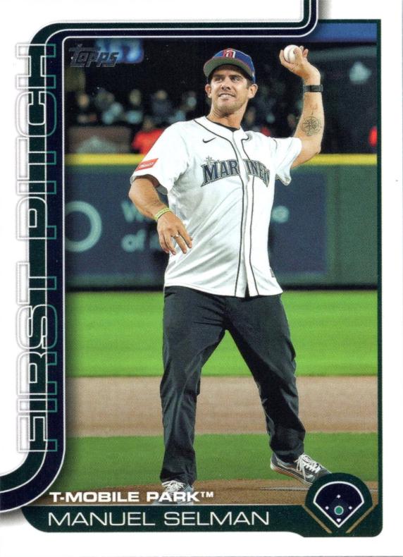 2025 Topps Update First Pitch Manuel Selman #FPU-2 card