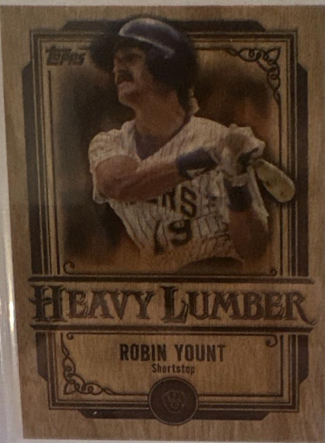 2025 Topps Update Heavy Lumber Robin Yount #HL-61 card