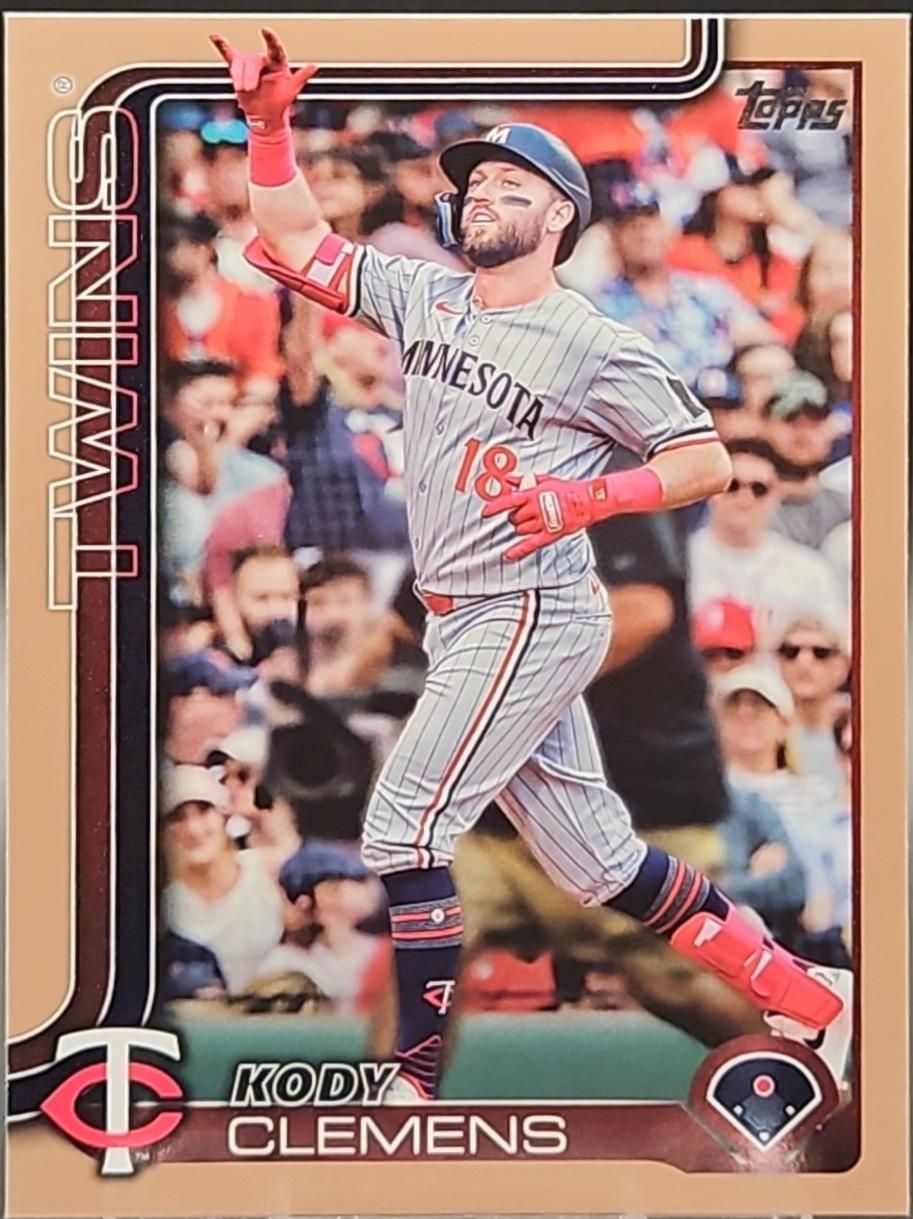 2025 Topps Update Kody Clemens [Gold Border] #US208 card