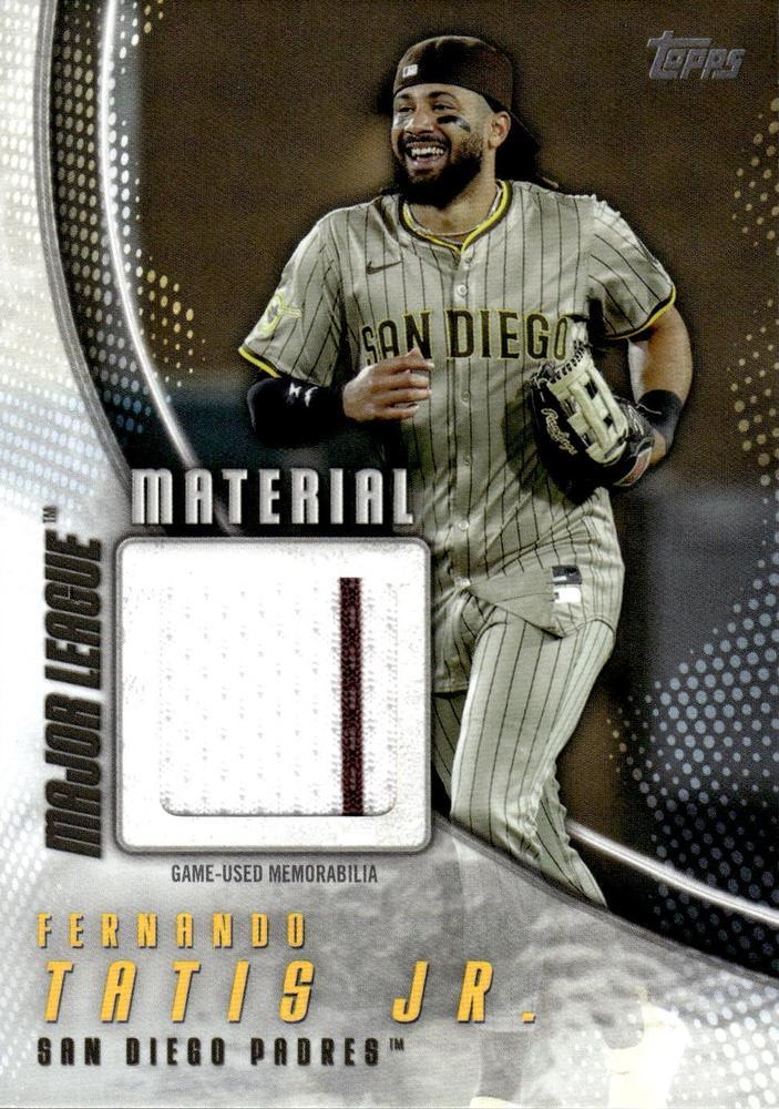 2025 Topps Update Major League Materials Fernando Tatis Jr. #MMU-FT card