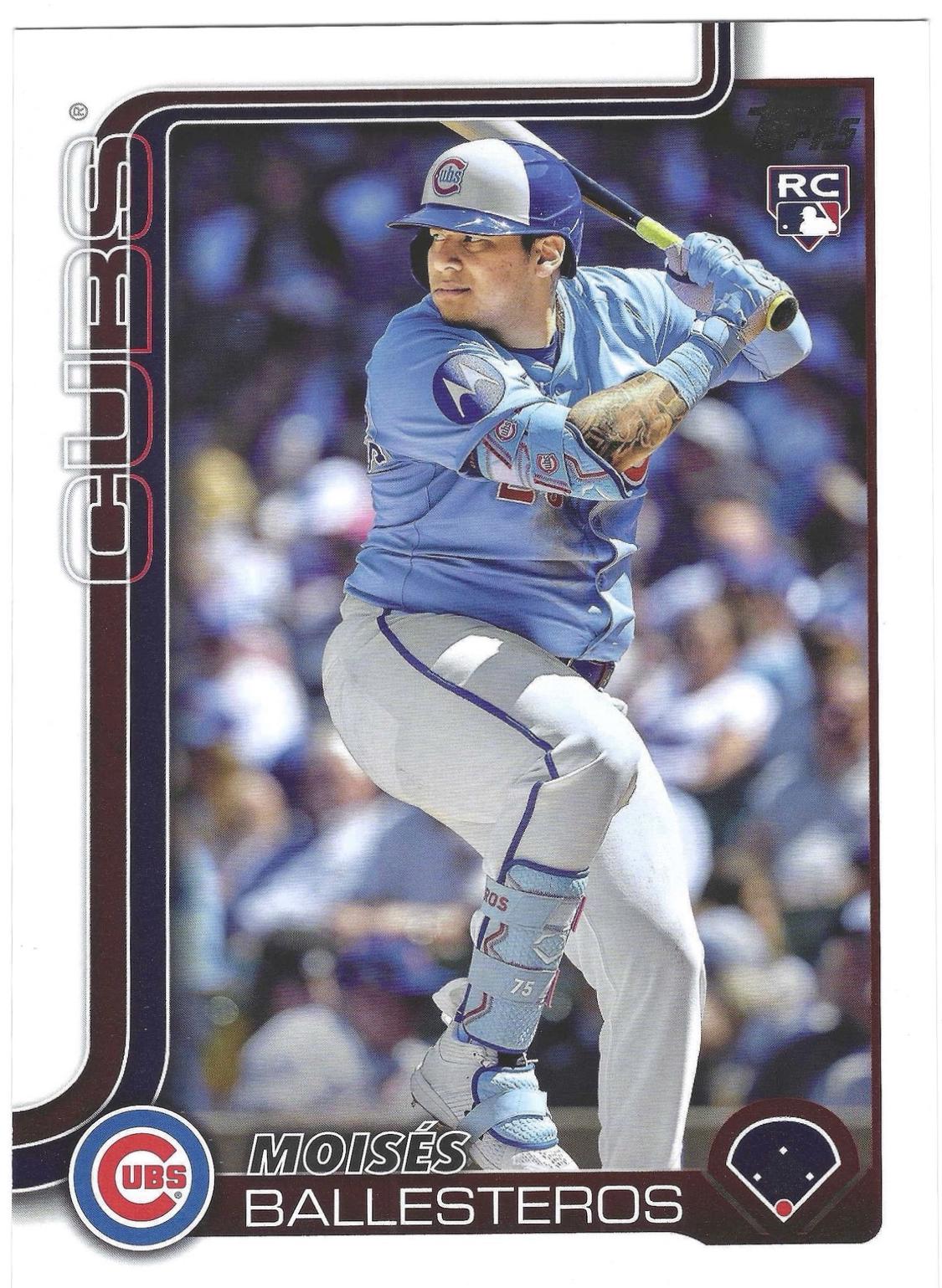2025 Topps Update Moises Ballesteros [Oversized] #US262 card