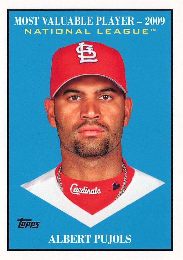 2025 Topps Update Most Valuable Albert Pujols #MV-23 card