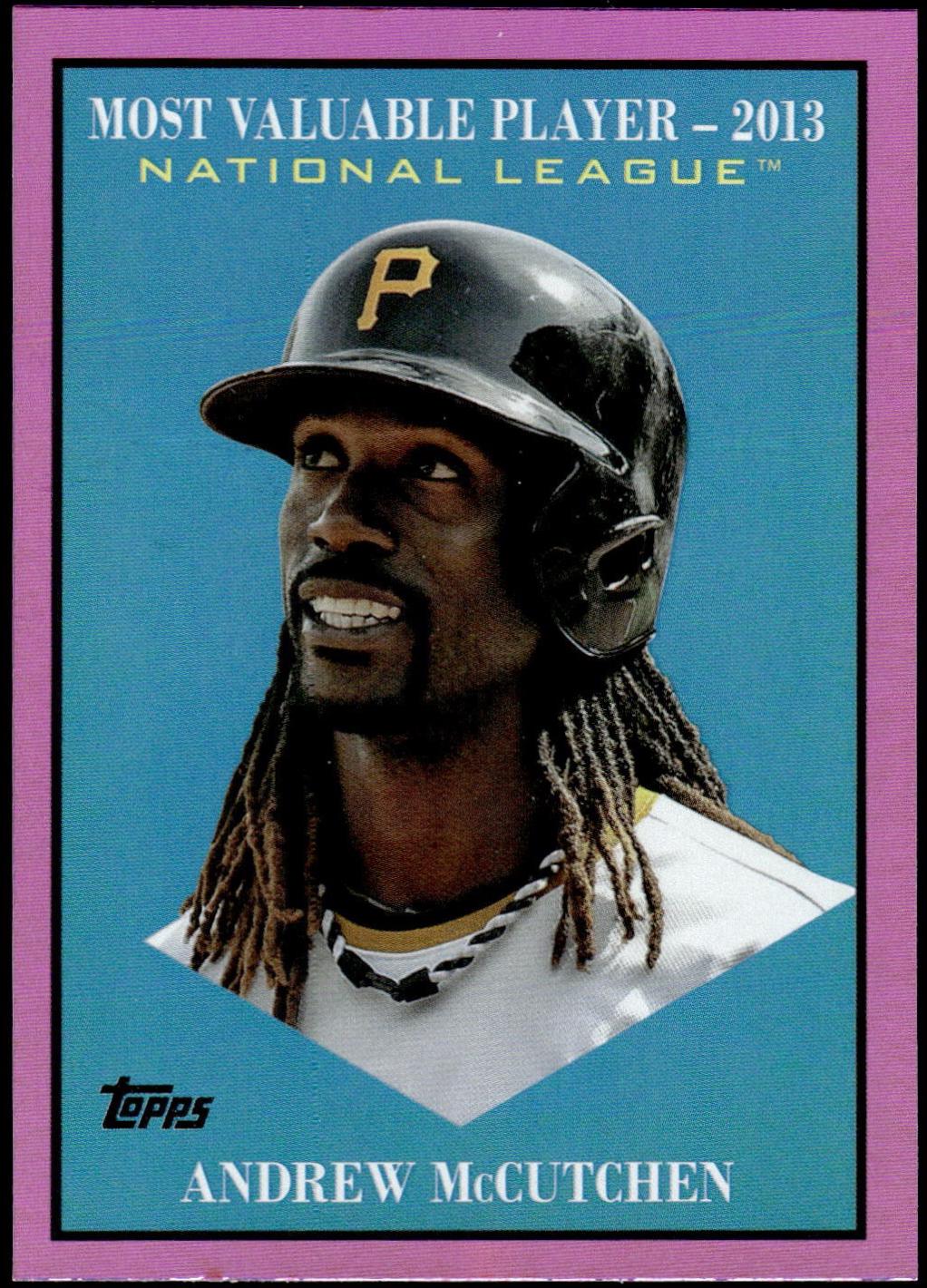 2025 Topps Update Most Valuable Andrew McCutchen [Pink Foil] #MV-16 card