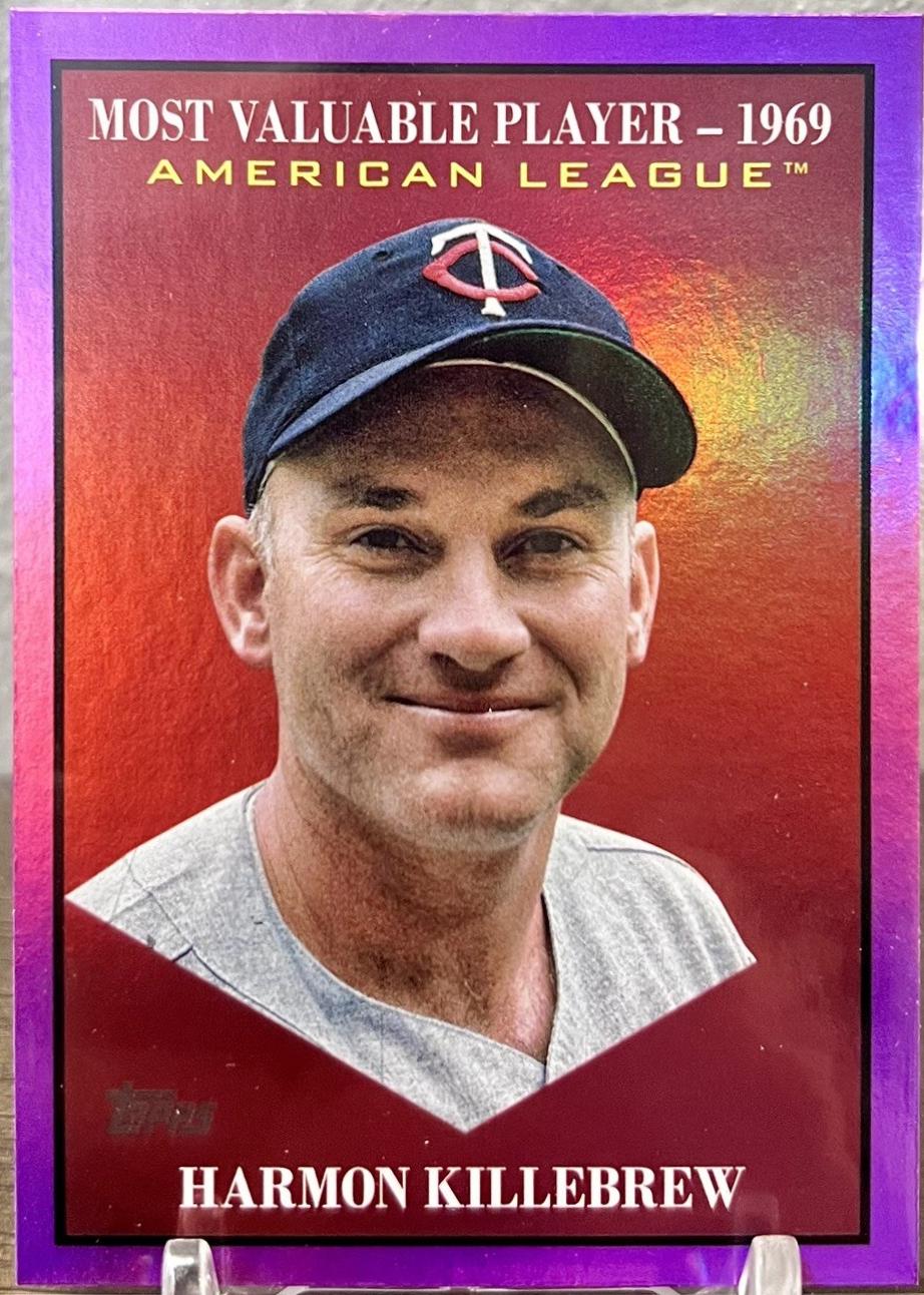 2025 Topps Update Most Valuable Harmon Killebrew [Pink Foil] #MV-32 card