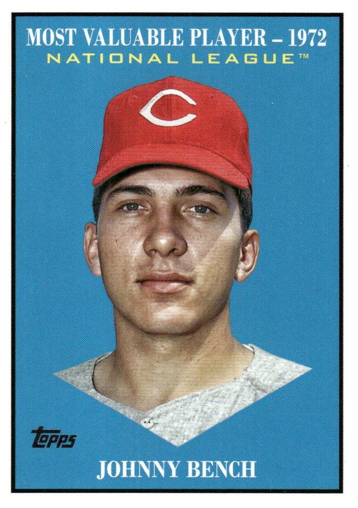 2025 Topps Update Most Valuable Johnny Bench #MV-31 card