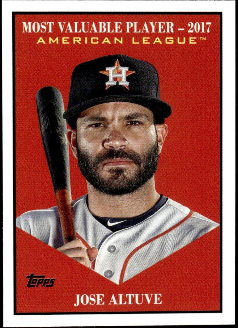 2025 Topps Update Most Valuable Jose Altuve #MV-13 card