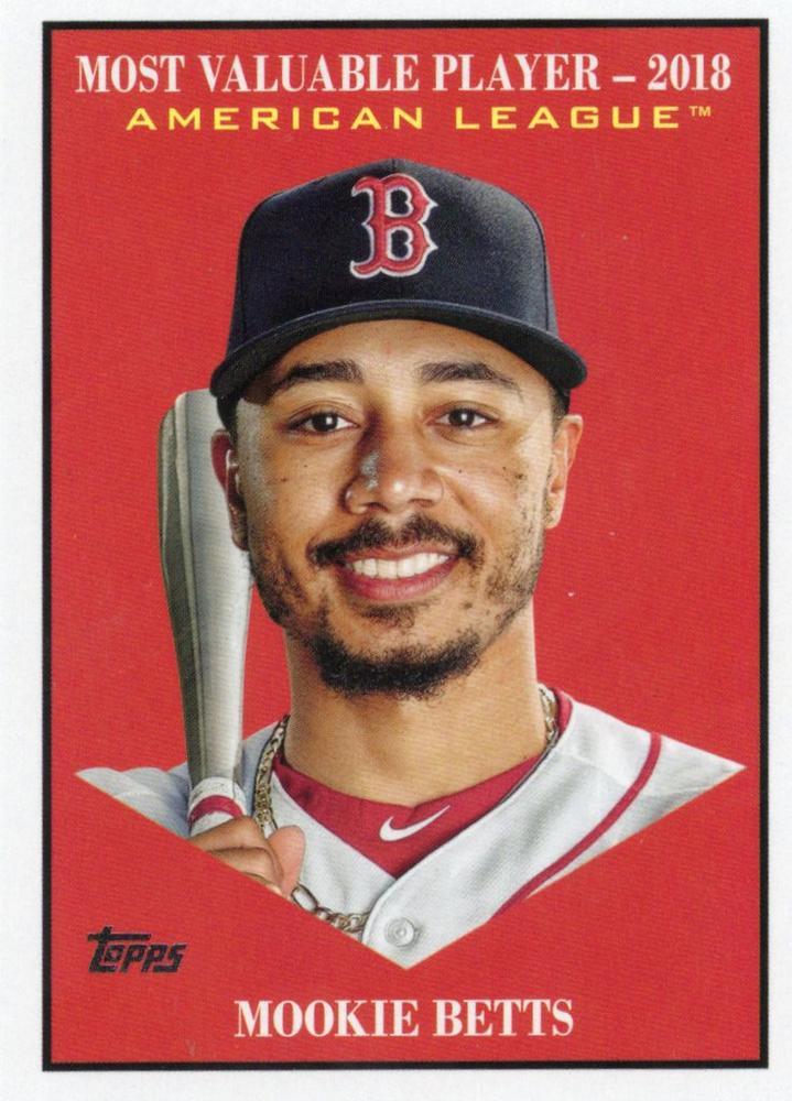 2025 Topps Update Most Valuable Mookie Betts #MV-11 card